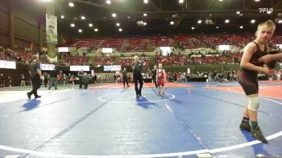 85 lbs Champ. Round 2 - Nash Nelson, Lockwood Wrestling Club vs Jace Huber, Glendive Mat Devils