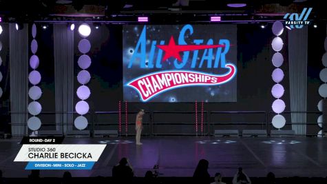 Studio 360 - Charlie Becicka [2025 Mini - Solo - Jazz Day 2] 2025 ASCS Dance Grand Nationals & Cheer Showdown