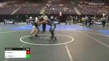 195 lbs 2nd Place - Diego Costa, Yucaipa vs Jack Forbes, AFWC