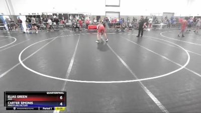 165 lbs Quarterfinal - Elias Green, AWA vs Carter Simonis, Wrestling Factory