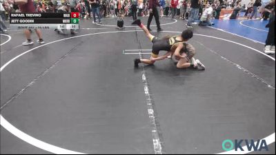75 lbs Final - Rafael Trevino, Madill Takedown vs Jett Goodin, Morrison Takedown Club