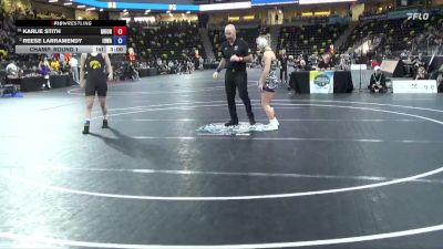 145 lbs Champ. Round 1 - Karlie Stith, Mount Union vs Reese Larramendy, Iowa