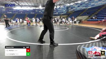 138 lbs Round Of 64 - Chase Matter, Journeymen Wrestling Club vs John Longley, Young Guns Nashville Wrestling