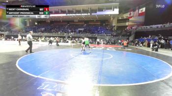 190 lbs Cons. Round 2 - Nicky Carabajal, Whitney vs Anthony Provencal, Rodriguez