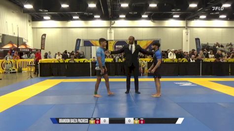 Alexander Martinez Ramos vs Brandon Baeza Pacheco 2024 World IBJJF Jiu-Jitsu No-Gi Championship