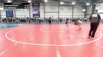 120 lbs Round Of 64 - Elaina Mercadante, PA vs Lilly Quintanilla, WY