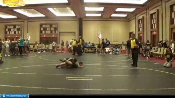 84 lbs Round 4 (8 Team) - Xuan Graham, Steel Valley Vixens vs Eliana Juarez, Misfits Red, White,& Blue