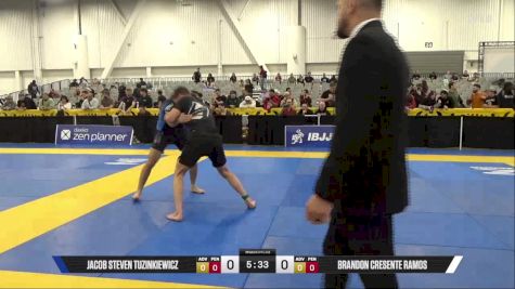 Brandon Cresente Ramos vs Jacob Steven Tuzinkiewicz 2025 World IBJJF Jiu-Jitsu No-Gi Championship