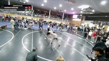 126 lbs Cons. Round 2 - Dawson Hamland, Flathead vs Ryder Markezic, West Valley (Spokane)