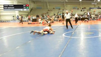 120 lbs Semifinal - Zakey Tsarni, ARES - EL vs Toby Bernash, CTWHALE Orca - EL