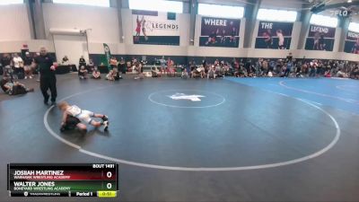 55 lbs Cons. Round 3 - Walter Jones, Boneyard Wrestling Academy vs Josiiah Martinez, Warhawk Wrestling Academy