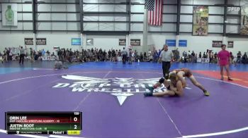 150 lbs Quarterfinals (8 Team) - Orin Lee, EAST CAROLINA WRESTLING ACADEMY vs Justin Root, IRONTIDE WRESTLING CLUB