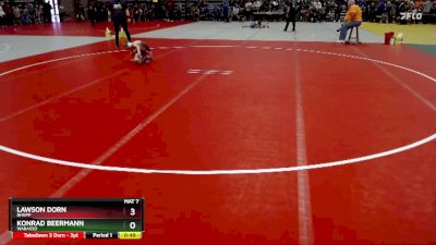 57 lbs Cons. Round 2 - Lawson Dorn, BHVPP vs Konrad Beermann, Wabasso