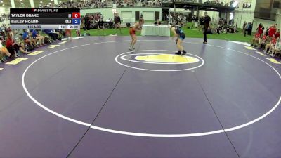 105 lbs Taylor Drake, Idaho vs Bailey Hoard, California Blue