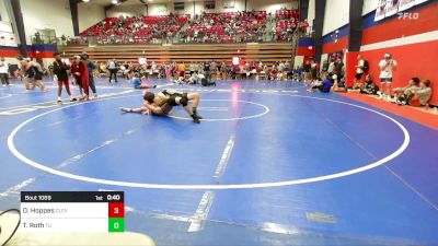 144 lbs Consi Of 8 #1 - Owen Hoppes, Cleveland Public Schools vs Tristian Roth, Tulsa Union