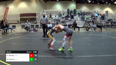75 lbs Round 3 (4 Team) - Kayden Rands, ARES Red vs Blake Givens, Indiana Outlaws
