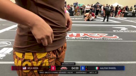 Mila Noda vs Aaliyah Rangel 2025 ADCC Orlando Open/Youth Trials