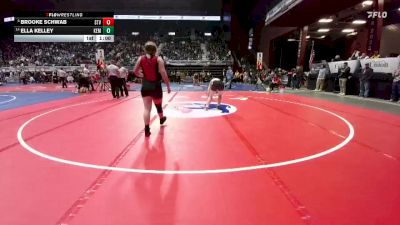 170 lbs 5th Place Match - Brooke Schwab, Star Valley vs Ella Kelley, Kemmerer