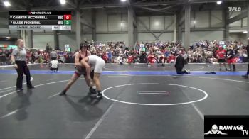 145 lbs Champ. Round 1 - Slade Pickerill, WTC vs Camryn McConnell, Russell Wrestling Club