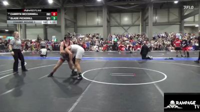 145 lbs Champ. Round 1 - Slade Pickerill, WTC vs Camryn McConnell, Russell Wrestling Club