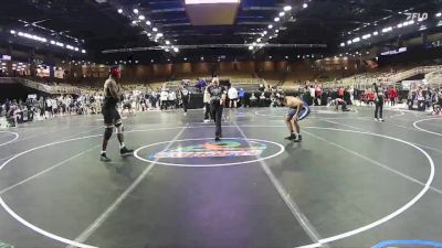 215 lbs Champ. Round 2 - Darrius Montgomery, Zephyrhills Christian vs Daniel Perez, Mater Lakes Academy