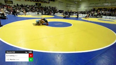 123 lbs Round Of 32 - Brayden Fudolig, Silverado (NV) vs Caine Martin, Camarillo