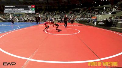 68 lbs Consolation - Emma Angel, Reign WC vs Journey Strittmatter, Young Guns