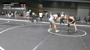 197 lbs Cons. Round 6 - Alex Nunez, Avila vs Mason Obanion, Unattached