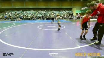 64 lbs Consi Of 8 #1 - Jaxson Hoffman, Aniciete Training Club vs Jameson Spencer, Steel City Reloaded