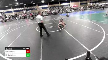 98 lbs Consi Of 4 - Rasik Garvey, Silverback WC vs Mikkel Gantala, FCA Wrestling HI