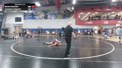 120 lbs Micah Donahue, Minnesota vs Massimo Perentin, New Jersey