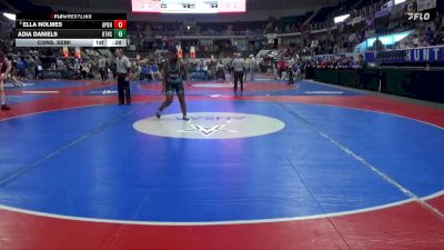 1-5A 165 Cons. Semi - Ella Holmes, A P Brewer High School vs Adia Daniels, Brewbaker Tech