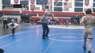 114 lbs Consy 2 - Blake Jamison, McGuffey vs Dustin Mace, Avella