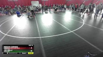 61-66 lbs Round 1 - Leo Rielly, Wisconsin vs Reegan Corning, Pardeeville Boys Club Youth Wrestling