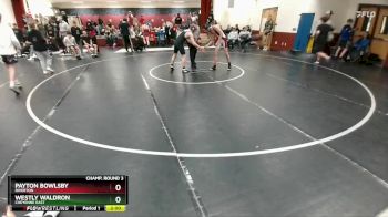 132 lbs Champ. Round 3 - Payton Bowlsby, Riverton vs Westly Waldron, Cheyenne East