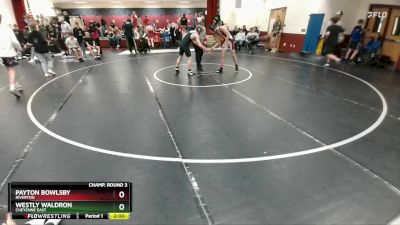 132 lbs Champ. Round 3 - Payton Bowlsby, Riverton vs Westly Waldron, Cheyenne East