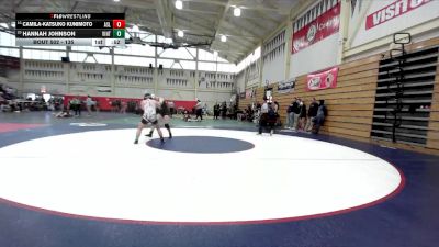 135 lbs Cons. Round 4 - Hannah Johnson, Vintage vs Camila-Katsuko Kunimoto, Arroyo (San Lorenzo)