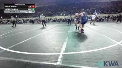 285 lbs Round Of 16 - Tyson Harris, El Reno Wrestling Club vs Lucas Franklin, Madill Takedown