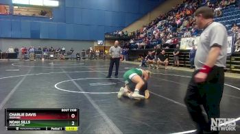 2 - 215 lbs Quarterfinal - Noah Sills, John Battle vs Charlie Davis, Radford