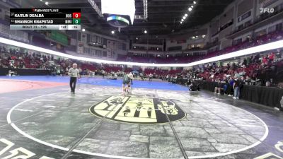 126 lbs Cons. Round 1 - Shannon Knapstad, Meridian vs Kaitlin DeAlba, Boise