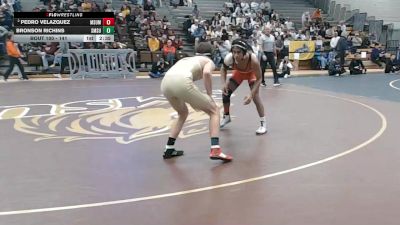 141 lbs Quarterfinal - Bronson Richins, Southwest Minnesota State vs Pedro Velazquez, Minnesota State Moorhead