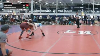 120 lbs Rr Rnd 1 - Liam Israel, Grit Mat Club - MS vs Jayden Prosseda, Kraken Black - MS