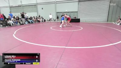 175 lbs Round 5 (6 Team) - Logan Sell, Kansas Red vs Mason Parsons, South Carolina