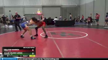 170 lbs Placement Matches (8 Team) - Dellton Warren, Texas A vs Kaleb Valdez-Lemos, Colorado