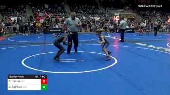 67 lbs Quarterfinal - Zayde Holmes, Hbt Grapplers vs Sema'j Andrews, Winton Woods Lil Warriors WC