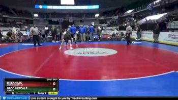 7A 138 lbs Cons. Semi - D`sean Lee, Smiths Station Hs vs Broc Metcalf, Hoover