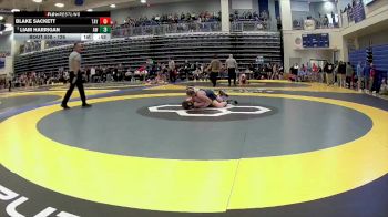 126 lbs Cons. Round 3 - Liam Harrigan, Anthony Wayne vs Blake Sackett, Taylor