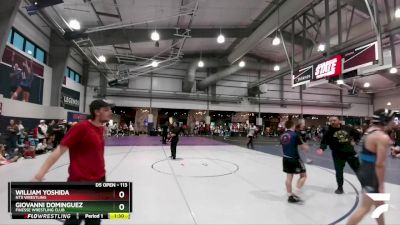 113 lbs Quarterfinal - William Yoshida, NTX Wrestling vs Giovanni Dominguez, Finesse Wrestling Club