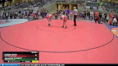 120+ Round 3 - Carsin Smith, Red Devil Mat Club vs Branson Puckett, Christmas Valley