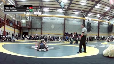 132 lbs Champ. Round 2 - Tanner Telford, Corner Canyon vs Eric Casula, Stillwater